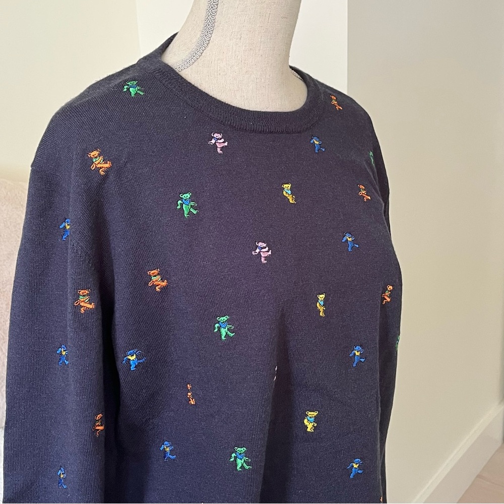 Grateful Dead x Section 119 Dancing Bear Sweater